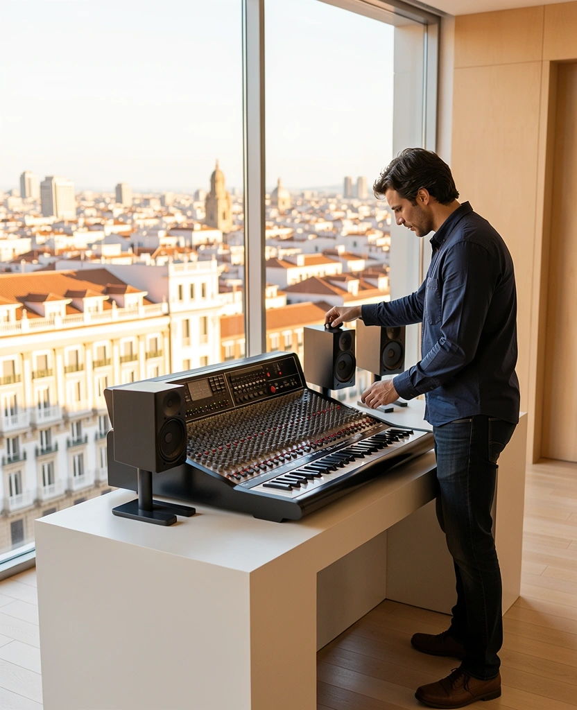 Professional wellness environment in Madrid